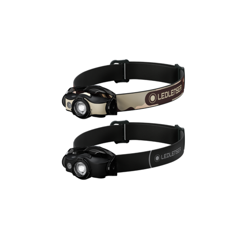 Фонарь налобный Led Lenser MH4, чёрный, светодиодный, AAx1 (502151)
