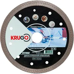 Диск алмазный ультратонкий 150x1.4x22.23x10 мм KRUGO RTF06A