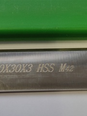 Строгальный нож HSS 300X25X3 W6 HRC65-66