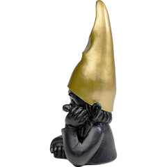 Фигура декоративная Gnome «Гном» 21 см, Чёрный