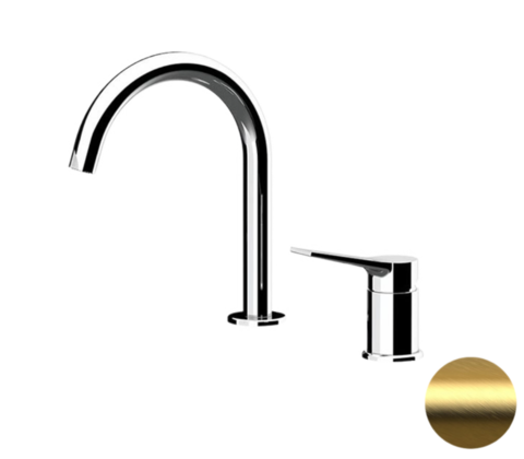 Remer SL57BG Смеситель для раковины, цвет: золото брашированное