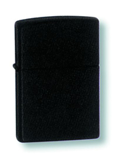 Фото Зажигалка ZIPPO Classic с покрытием Black Matte, латунь/сталь, матовая