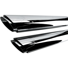 VANCE & HINES MUFFLER TW-SLS CH 7-17DLX MUFFLER TWIN SLASH 3" CHROME