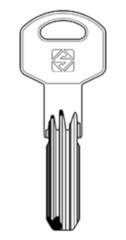 Заготовка ключа 14411 GDA7R (Gerda)