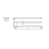 Ideal Standard Connect A9181AA Полотенцедержатель