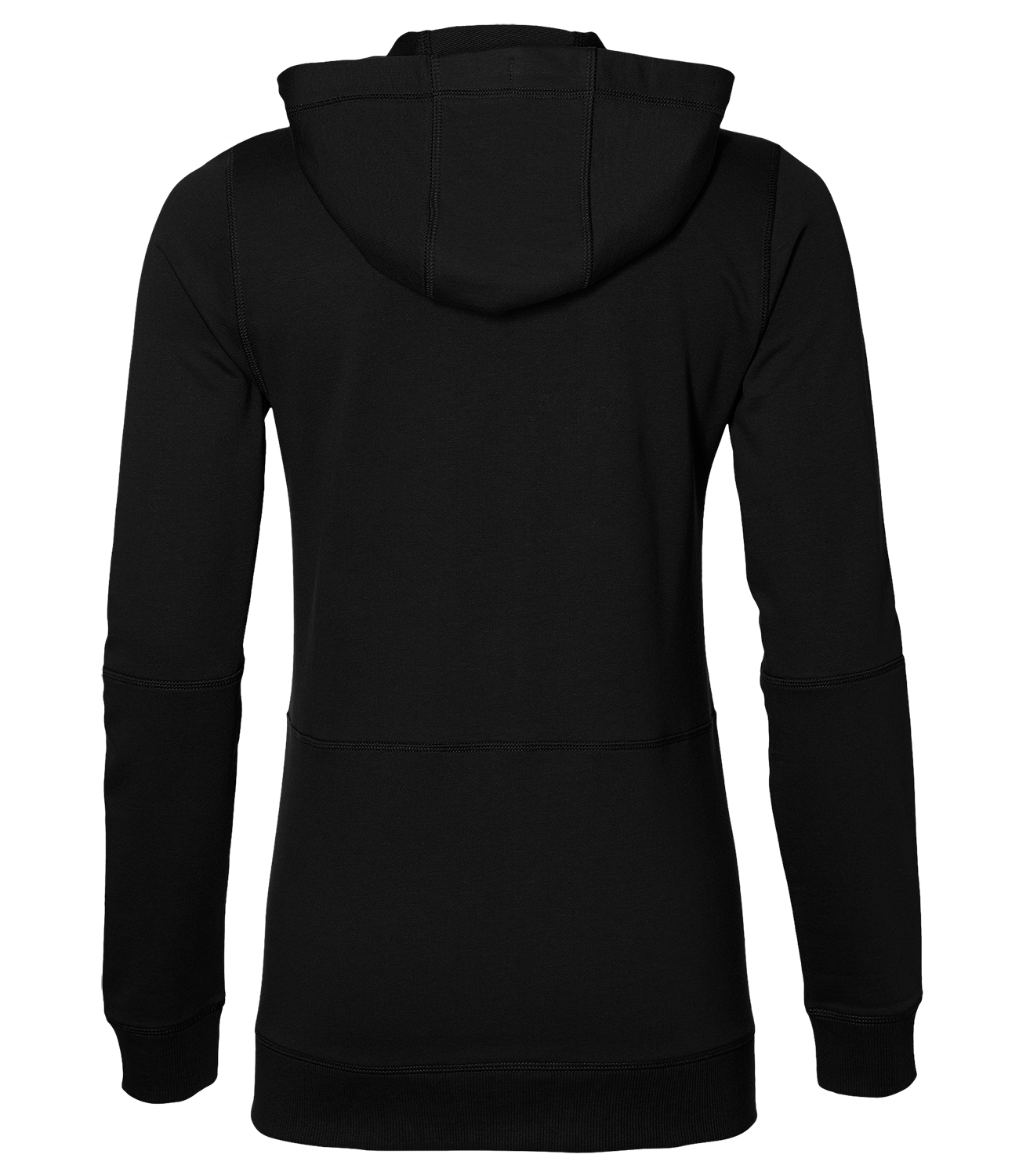 Asics Essential Fz Hoody Hex женская толстовка черная - 2