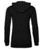 Asics Essential Fz Hoody Hex женская толстовка черная - 2