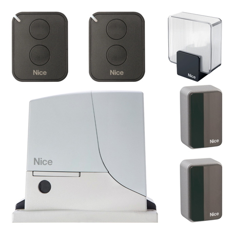 Автоматика для откатных ворот NICE ROX1000KIT2  до 1000кг