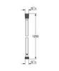 GROHE Silverflex 26335000 Шланг душевой