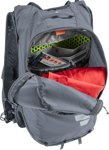 Картинка рюкзак беговой Deuter Ascender 13 Black - 7