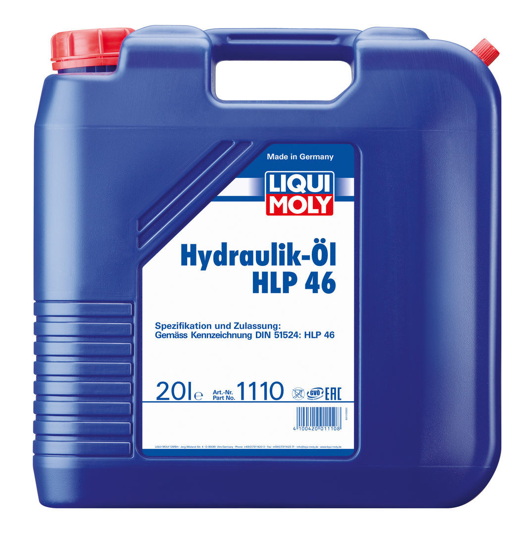 Гидравлическое масло Liqui Moly Hydraulikoil HLP 46 минеральное 20л