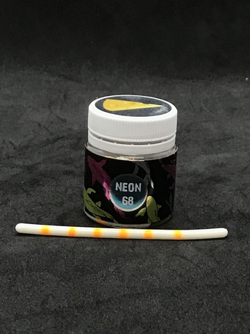 NEON 68 Доширак VIP 90 мм (8 шт) белый морковная точка продажа от 2 шт.