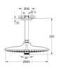 GROHE Euphoria 26461000 Душ верхний с кронштейном
