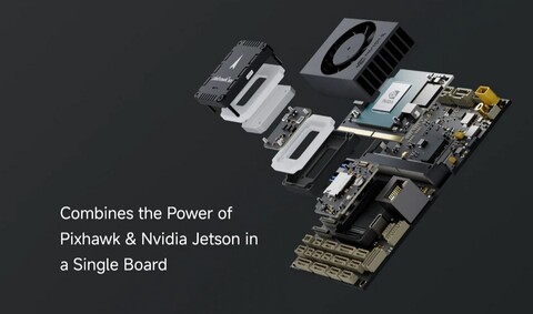 Плата Holybro Pixhawk Jetson Baseboard для NVIDIA Orin SKU: 11072 (без корпуса)