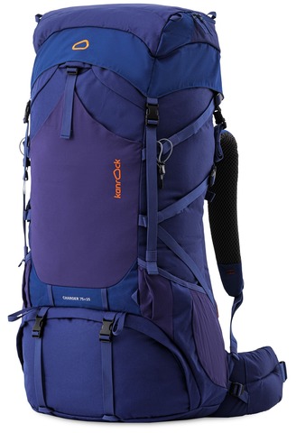 Картинка рюкзак туристический Kanrock Charger 75+15 Deep Blue/Blue - 1