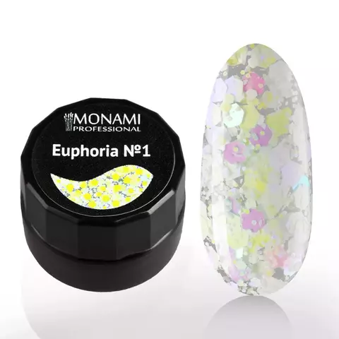 Monami Гель-лак Euphoria №1, 5 г РА