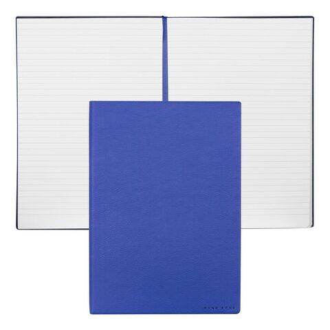 Блокнот в линию A5 Hugo Boss Essential Storyline Blue