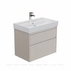 Aquanet 348192 Тумба с раковиной Nova Lite 2.0 75 2 ящ. цв. бежевый (348192)