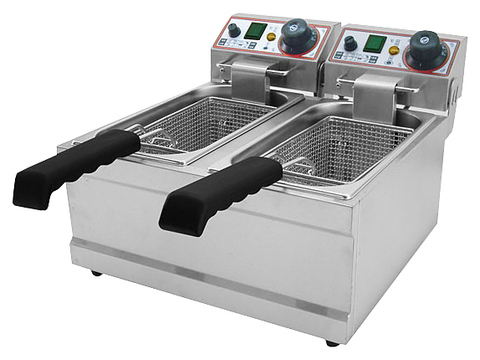 Фритюрница электрическая BECKERS FB 4+4 LTA