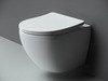 Ceramica Nova Metropol CN4002 Унитаз подвесной безободковый, цвет: белый
