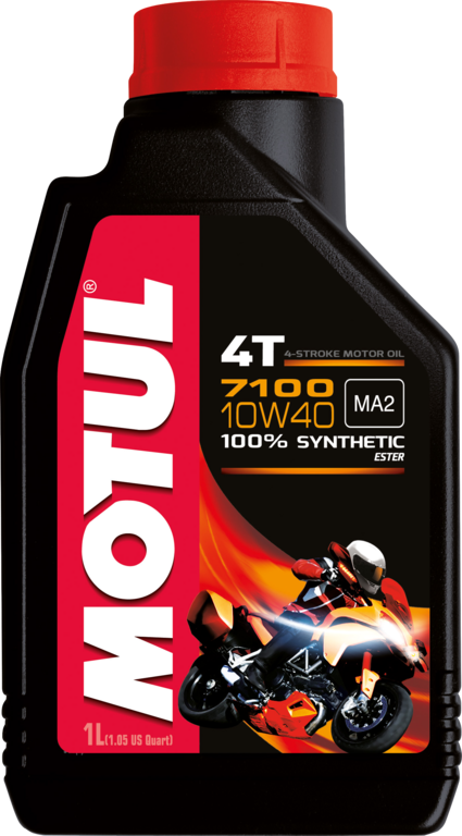 Моторное масло Motul 7100 10W40 4Т синтетическое 1л