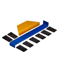 Набор инструмента для укладки ламината (РемоКолор) 42-5-400