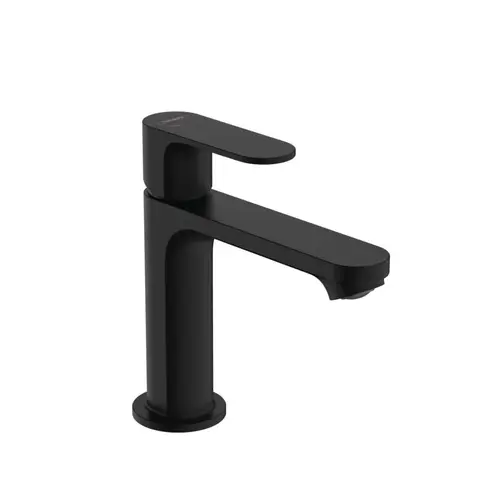 Смеситель для раковины 110, с донным клапаном, черный Hansgrohe Rebris S CoolStart EcoSmart 72588670