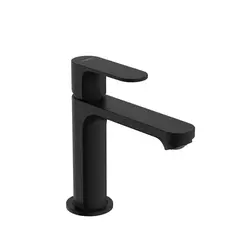 Смеситель для раковины 110, с донным клапаном, черный Hansgrohe Rebris S CoolStart EcoSmart 72588670