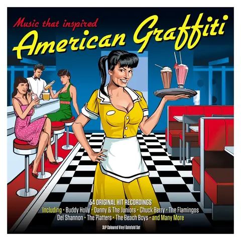 Виниловая пластинка VA — Music That Inspired American Graffiti (3 Coloured LP)