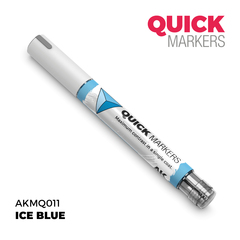 Акриловый маркер AK Interactive Quick Marker Ice Blue