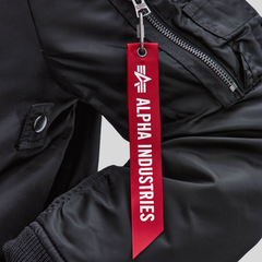 Бомбер Alpha Industries MA-1 Mod Flight Jacket Black (Черный)
