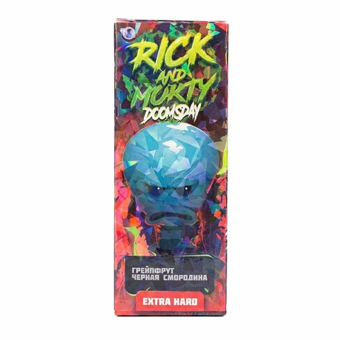 Rick & Morty Doomsday Salt 2% Extra HARD 30 ml - Грейпфрут Чёрная смородина