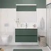 BelBagno UNO-1000-2C-SO-VO База под раковину подвесная с фрезерованными ручками по всей длине фасада с двумя выкатн. ящ., Еловый Матовый, 1000x455x608