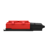 Колодка удлинителя 2-м 16А IP44 MultiSet 2P+E 250В каучук красн. SE MST4122RD — фото 6