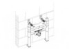 BelBagno BB024-BD Инсталляция для биде с крепежем, цвет: белый