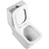 BelBagno Neon BB8617CPR-MN/SC Унитаз-моноблок безободковый с сиденьем, цвет: белый