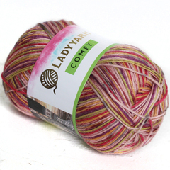 Носочная пряжа LadyYarn COMFY