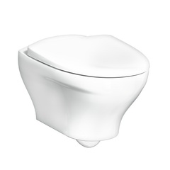 Gustavsberg Estetic GB1183300R1030 Унитаз подвесной безободковый с сиденьем фото