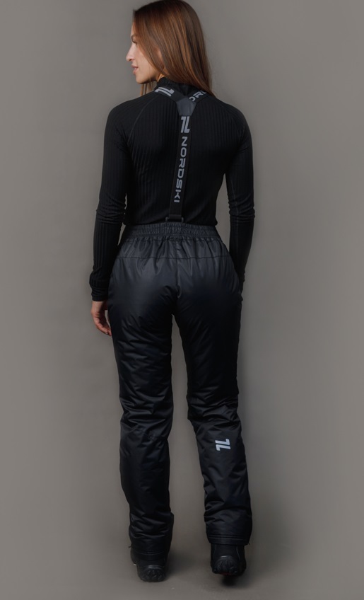 Nordski Patriot Premium утепленный лыжный костюм женский blue-black - 7