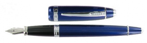 Ручка перьевая Cross Affinity, Jewel Blue CT, F (AT0426-3FS)