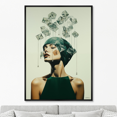 ArtNoMore - Репродукция картины на холсте Сон, как поиск новых горизонтов № 1, 2024г.