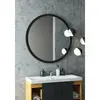 Art&Max AM-NAP-1000-DS-F Зеркало с подсветкой, цвет: чёрный