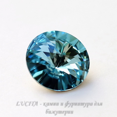 1122 Rivoli Ювелирные стразы Сваровски Aquamarine (SS47) 10,54-10,9 мм ()