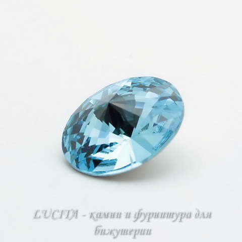 1122 Rivoli Ювелирные стразы Сваровски Aquamarine (SS47) 10,54-10,9 мм ()