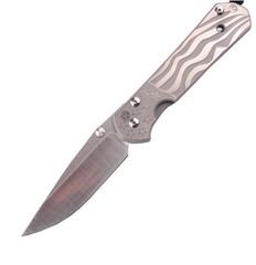 Фото Нож складной Chris Reeve Large Sebenza 21 Unique Graphics Glorious, сталь CPM-S35VN, рукоять титан
