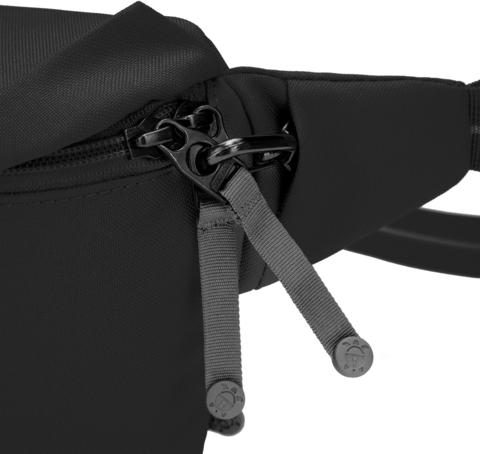 Картинка сумка поясная Pacsafe Pacsafe Go Sling черная смола - 7