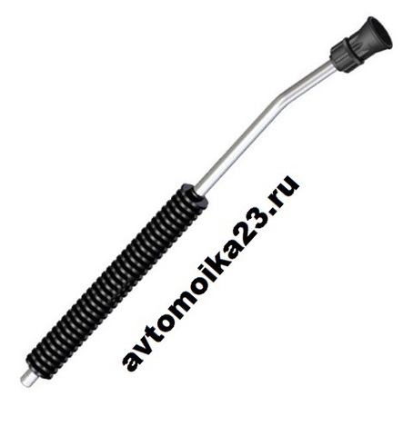 Копье с защитой форсунки L= 1000 mm (изогнутое), 1/4внеш, оцинк.сталь (КНР)