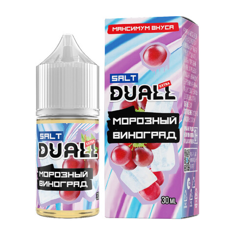 Жидкость DUALL EXTRA Salt 2% Light 30 ml - Морозный виноград