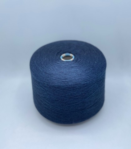 Бобинная пряжа (пр.Италия).art-Misto-merinos 2/25 1250м/100гр, 50% меринос, 50% акрил, цвет-Приглушенно-синий(2/948), арт.30740