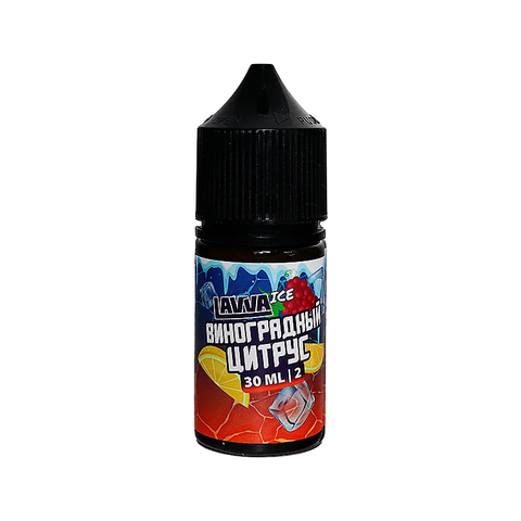 Жидкость LAVVA ICE Salt 2% Ultra 30 ml - Виноград Цитрус